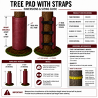 2" OPEN CELL TREE PAD