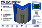 HARD BACK CORNER PAD