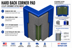HARD BACK CORNER PAD