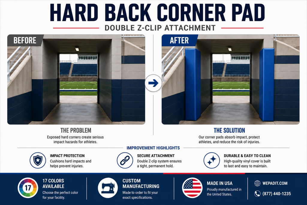 HARD BACK CORNER PAD