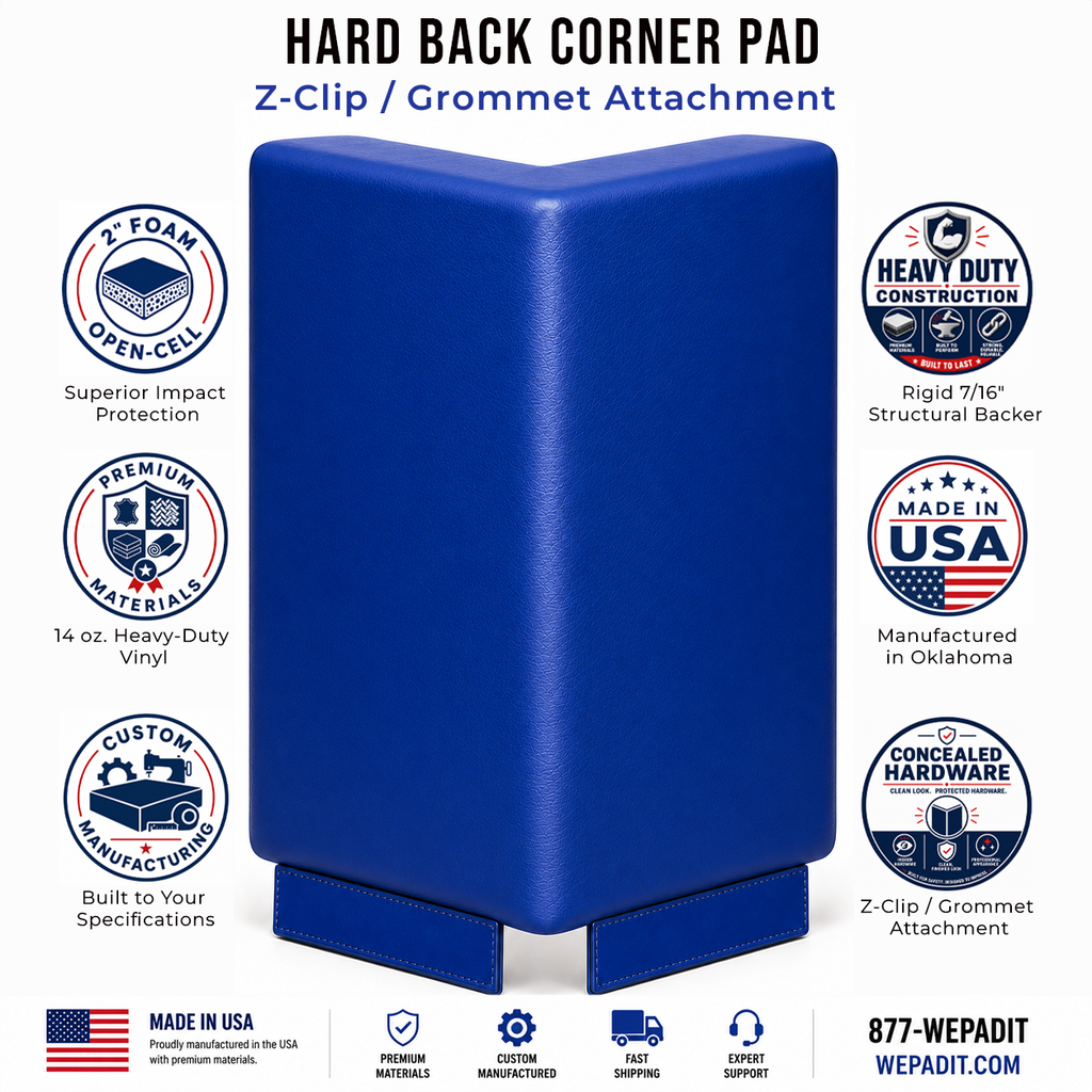 HARD BACK CORNER PAD