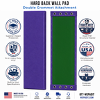Hard Back Wall Pad | 2" Open-Cell Foam | Custom Made