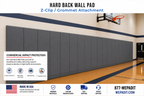 Hard Back Wall Pad | 2" Open-Cell Foam | Custom Made