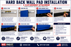 Hard Back Wall Pad | 2" Open-Cell Foam | Custom Made