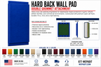 Hard Back Wall Pad | 2" Open-Cell Foam | Custom Made