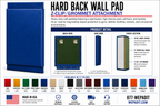 Hard Back Wall Pad | 2" Open-Cell Foam | Custom Made