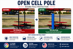 2" THICK OPEN CELL ROUND POLE PAD