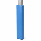 1" THICK CLOSED CELL SQUARE POLE PAD