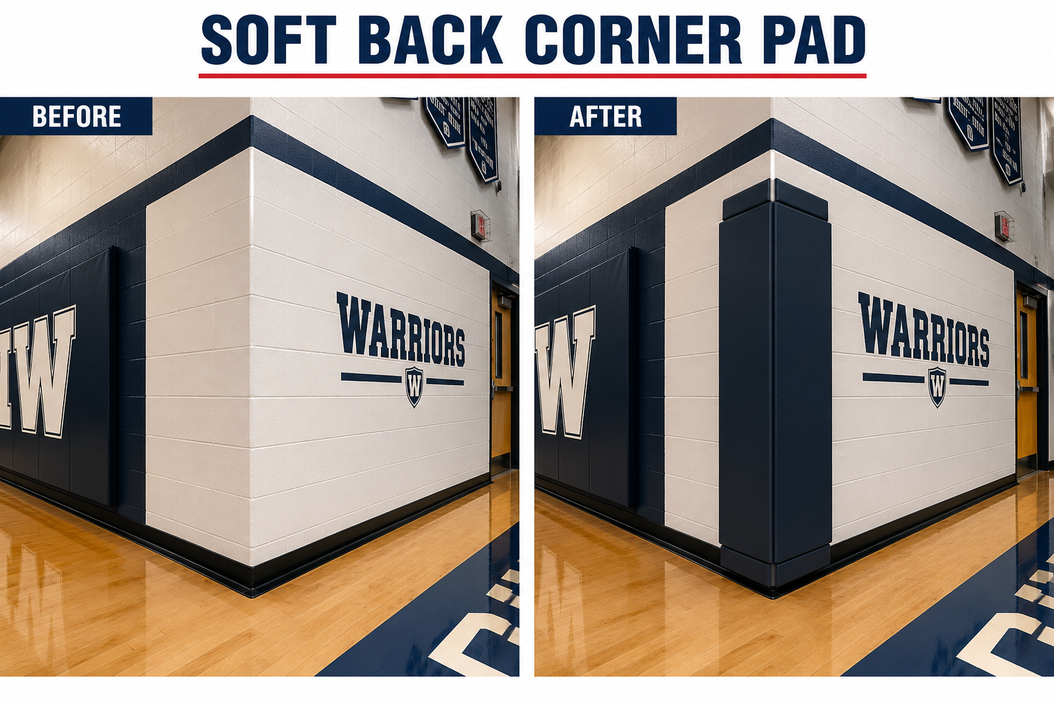 Soft Back Corner Pad | Custom Made