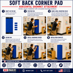 Soft Back Corner Pad | Custom Made