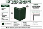 Soft Back Corner Pad | Custom Made