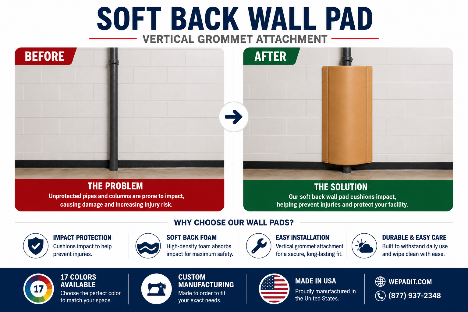 SOFT BACK WALL PAD