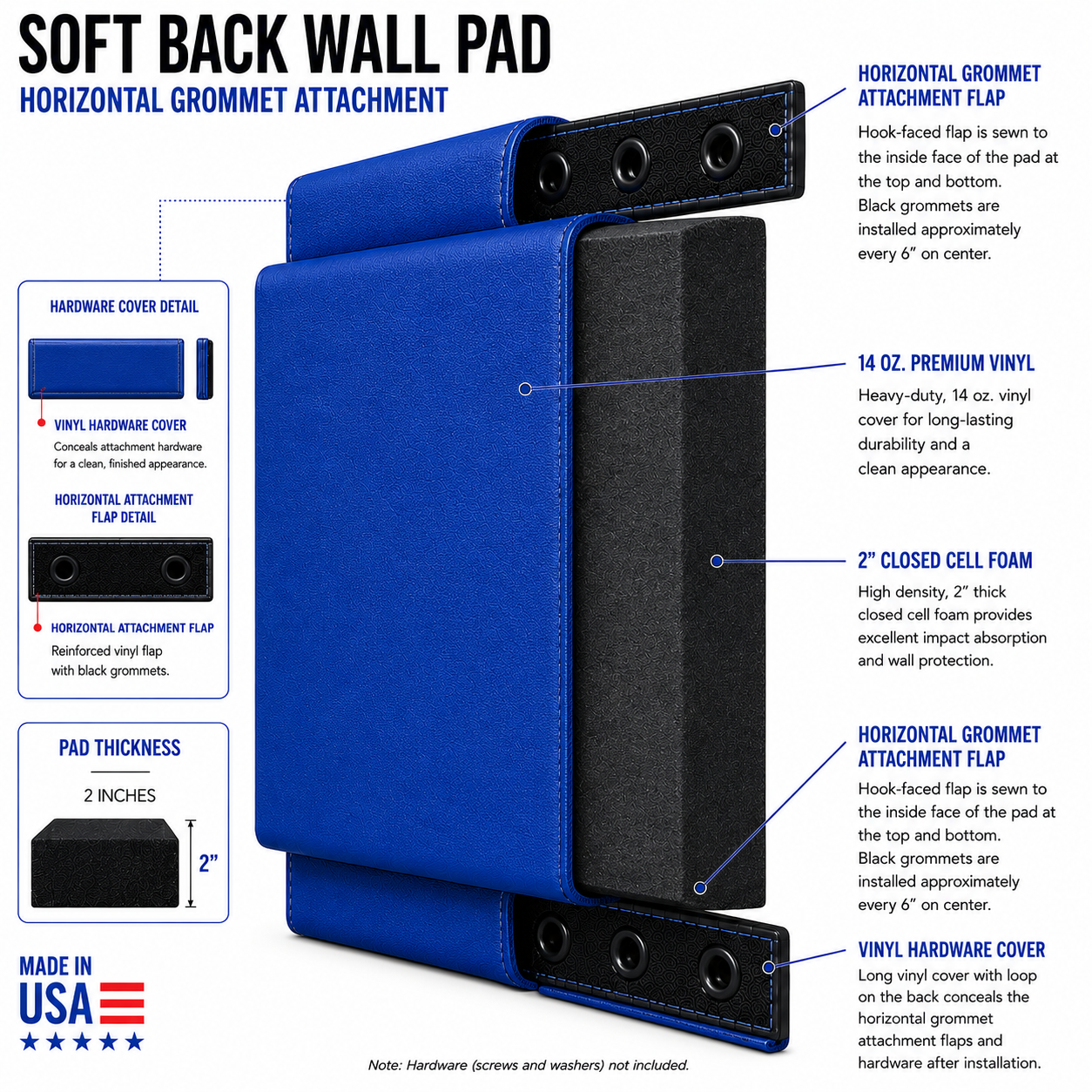 SOFT BACK WALL PAD