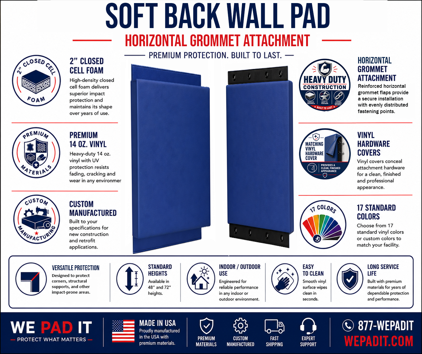 SOFT BACK WALL PAD