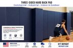 3-Sided Hard Back Pad | Custom Made