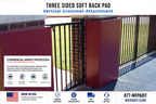 3-Sided Soft Back Pad | Custom Made