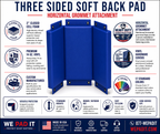 3-Sided Soft Back Pad | Custom Made