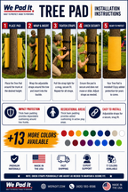 Open Cell Tree Pad | 2" Foam | Made to Order